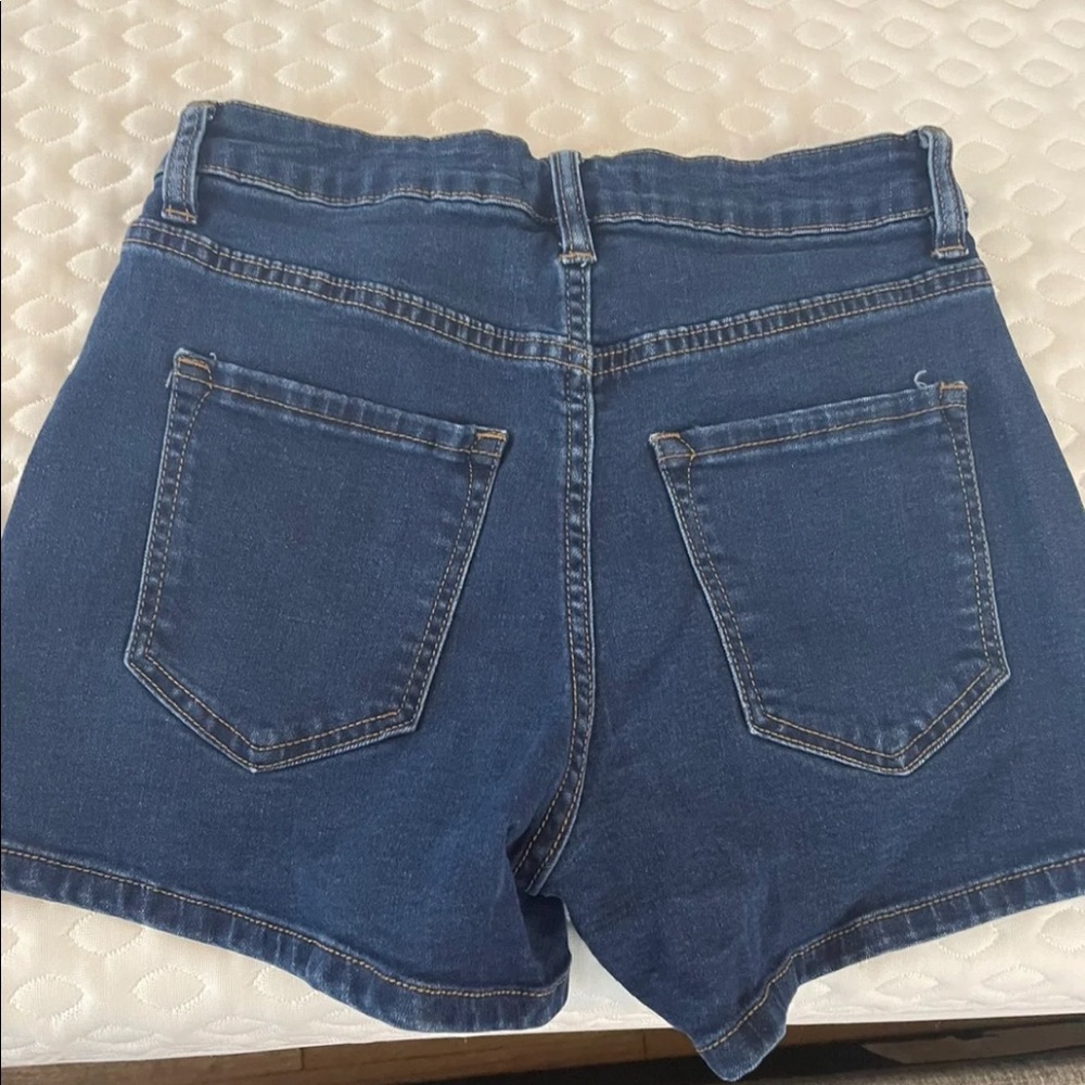 Fashion nova high waisted denim shorts